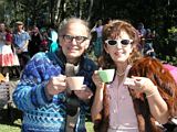 Brian and Ella - Iced VoVo Biscuit - The Fifties Fair 2013