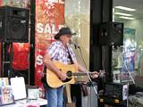 Buskers in Peel Street, Tamworth