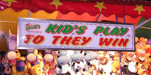 Apostrophe error - Kids Sideshow