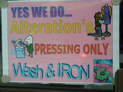 Alteration's - apostrophe error