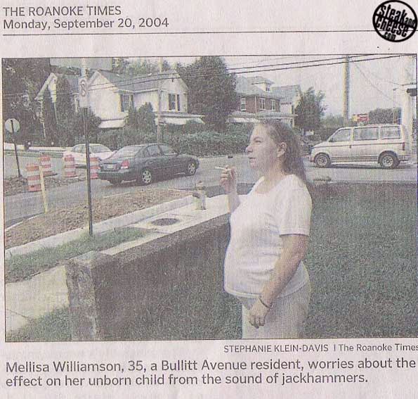 pregnant smoker Roanoke unborn child jackhammers